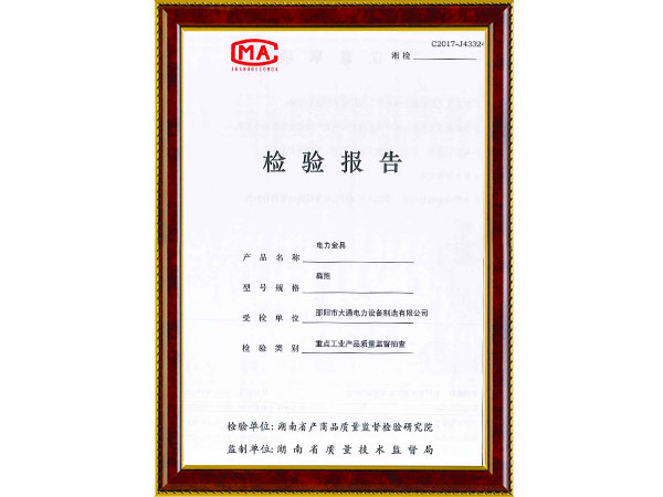 扁抱檢驗(yàn)報告